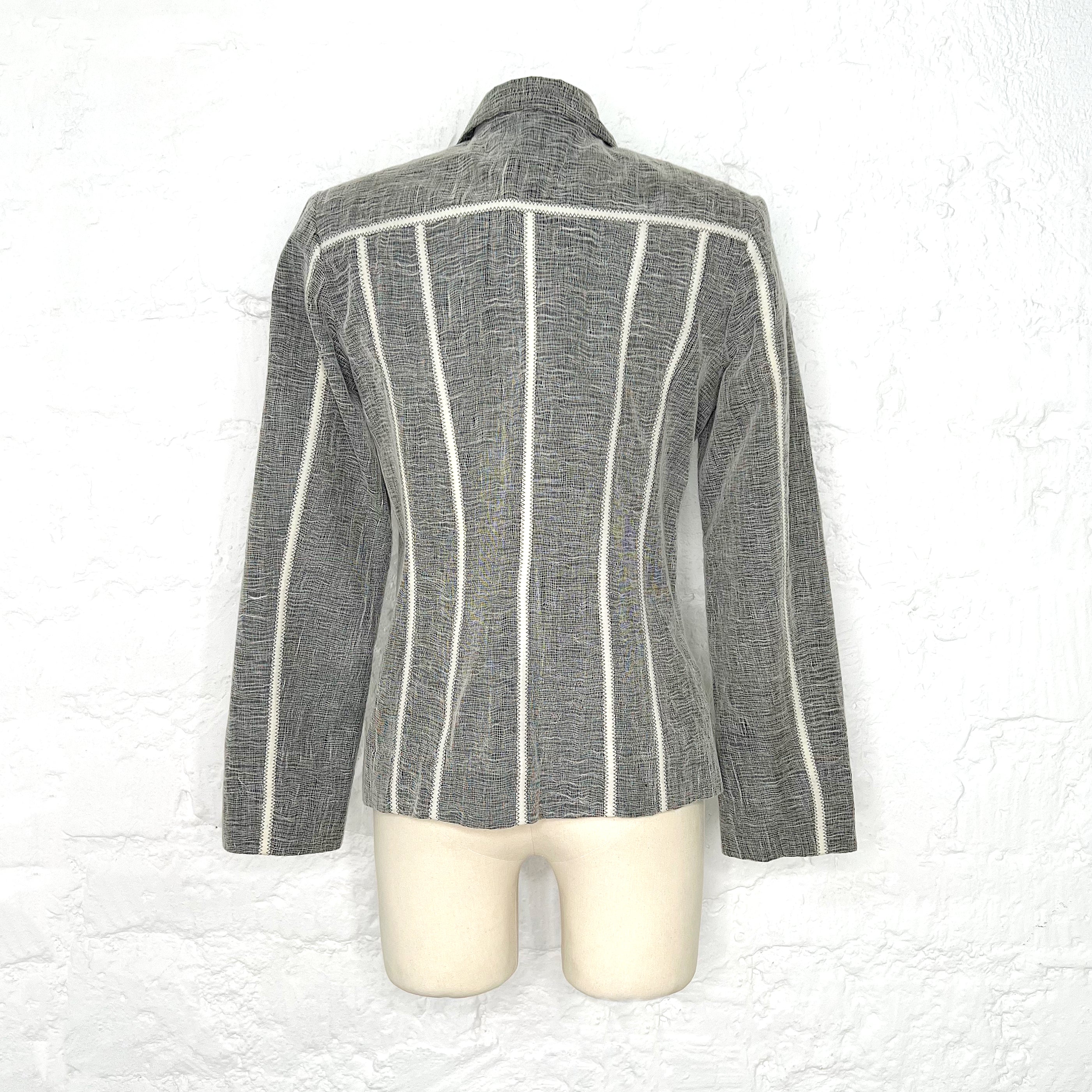 CHRISTIAN DIOR CHRISTIAN DIOR - Bust Effet Silk Jacket - ALE PARIS Luxury Vintage