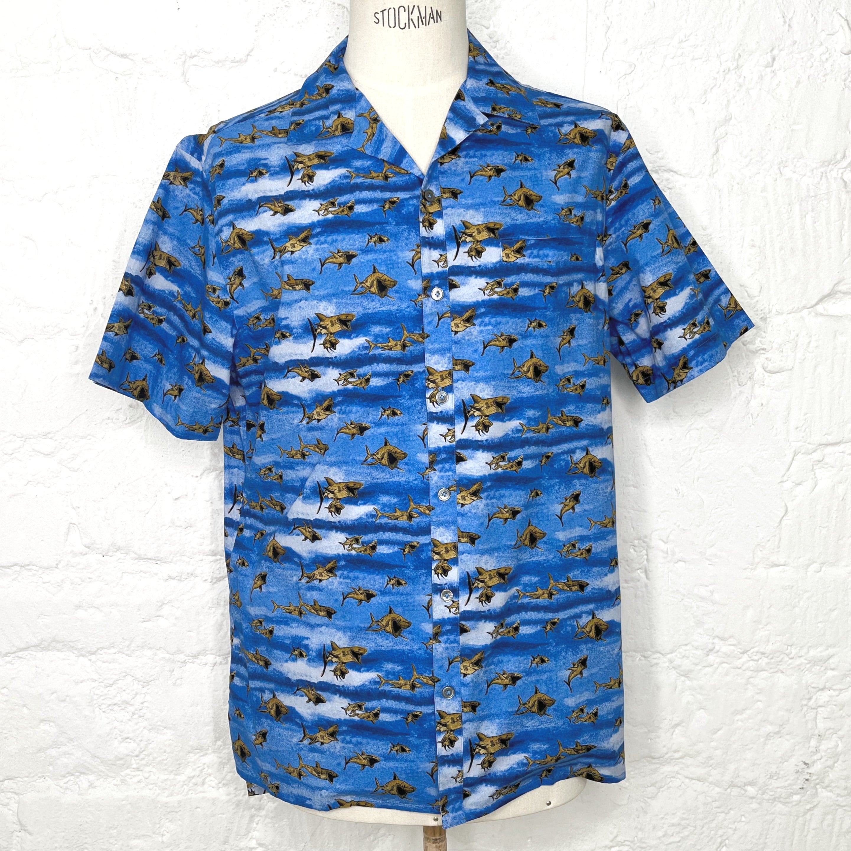 LANVIN LANVIN - Shark Printed Shirt - ALE PARIS Luxury Vintage