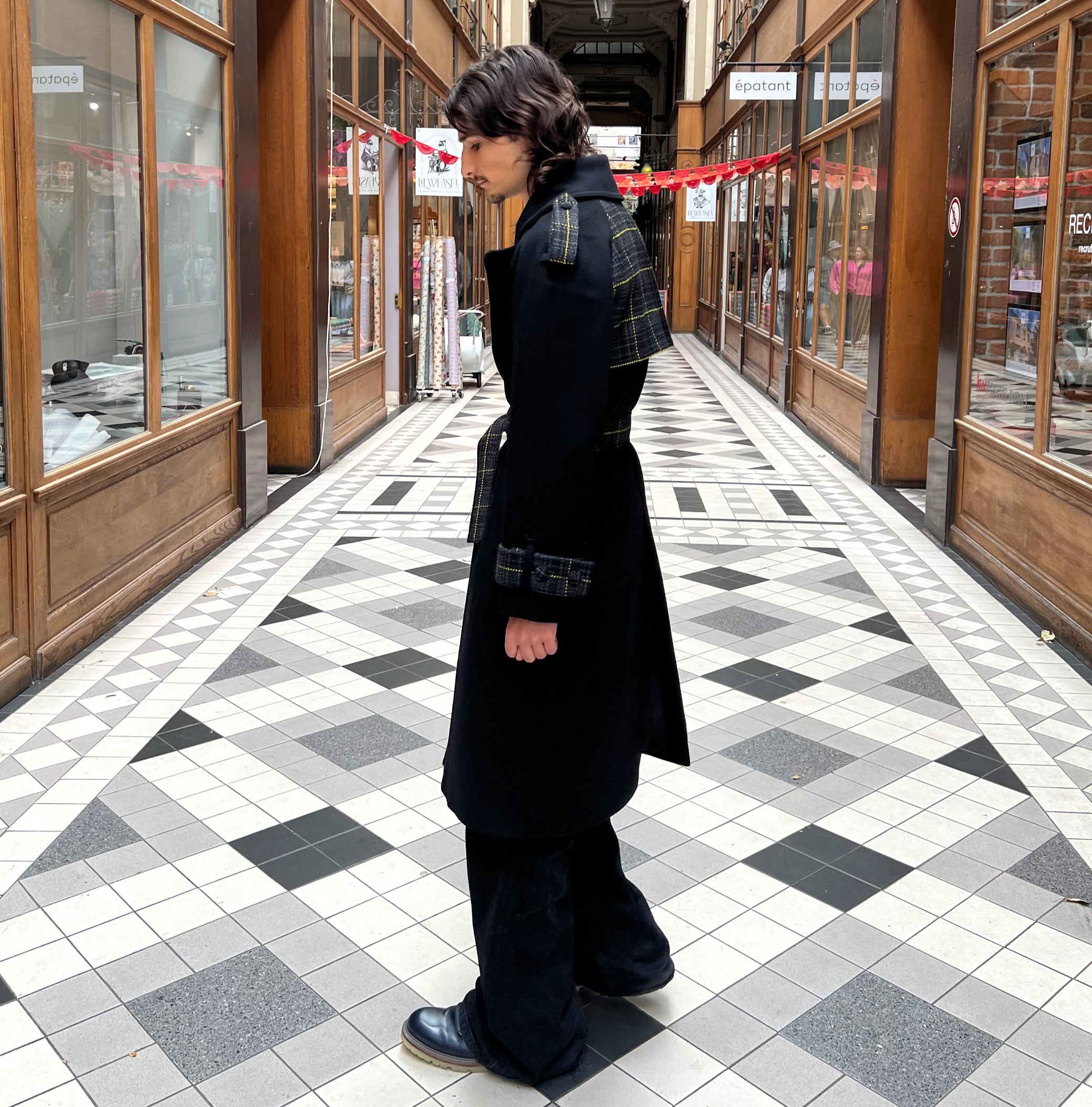 ALE MMVIII x Dashing Tweeds ALE - Mmviii X Dashing Tweeds Cashmere Coat - ALE PARIS Luxury Vintage