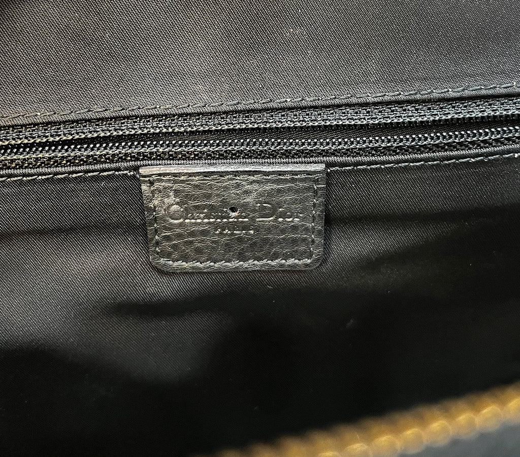 CHRISTIAN DIOR CHRISTIAN DIOR - Black Leather Cadillac - ALE PARIS Luxury Vintage