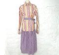 ALE PARIS ALE PARIS - Multicolor Shirt Dress - ALE PARIS Luxury Vintage