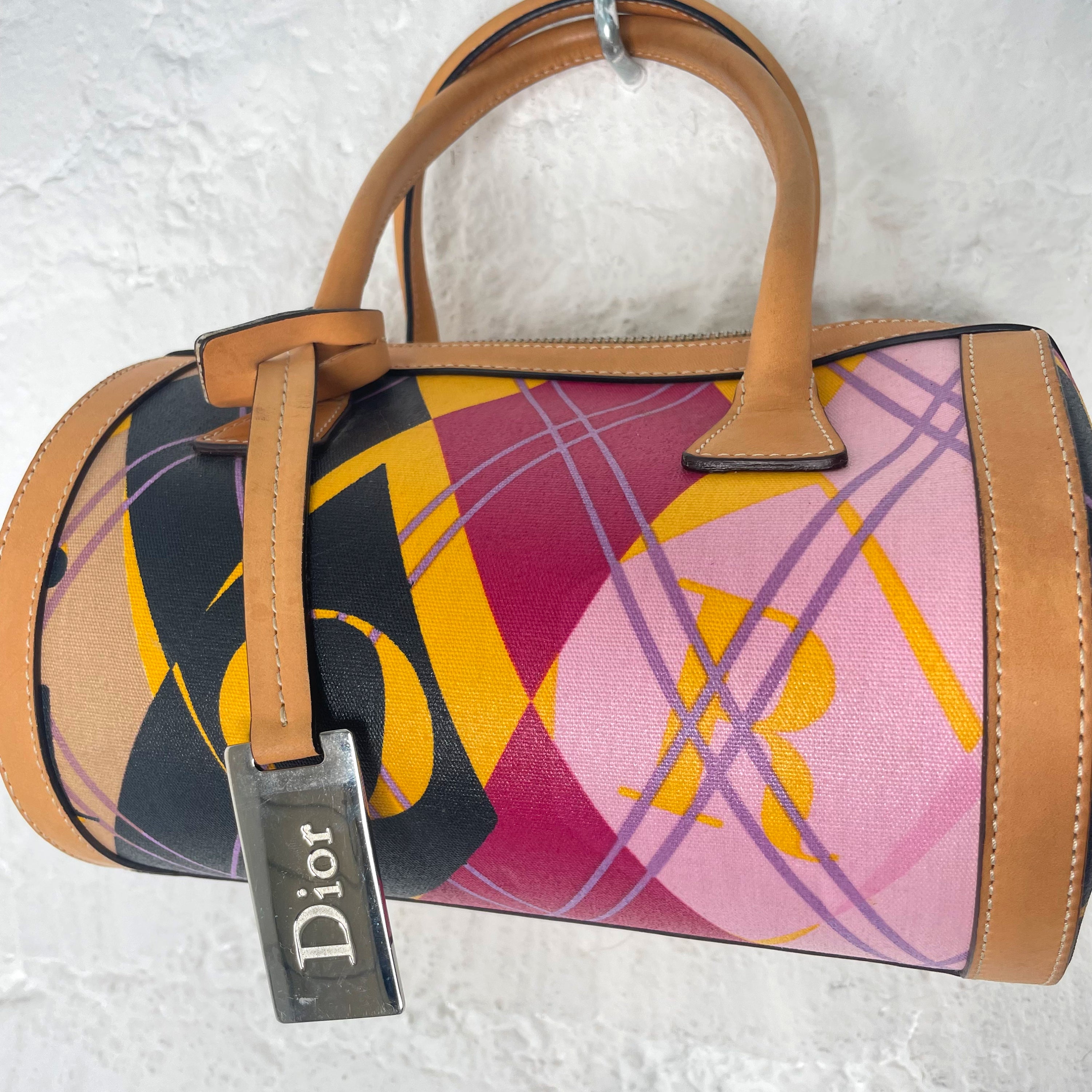 DIOR DIOR - Golf Harlequin Bag - ALE PARIS Luxury Vintage