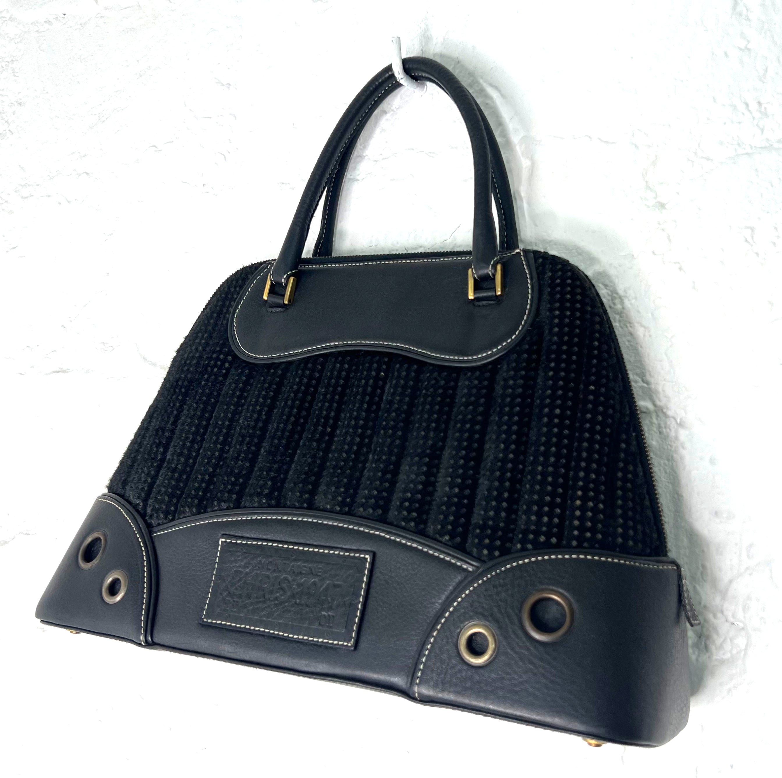 CHRISTIAN DIOR CHRISTIAN DIOR - Black Leather Cadillac - ALE PARIS Luxury Vintage