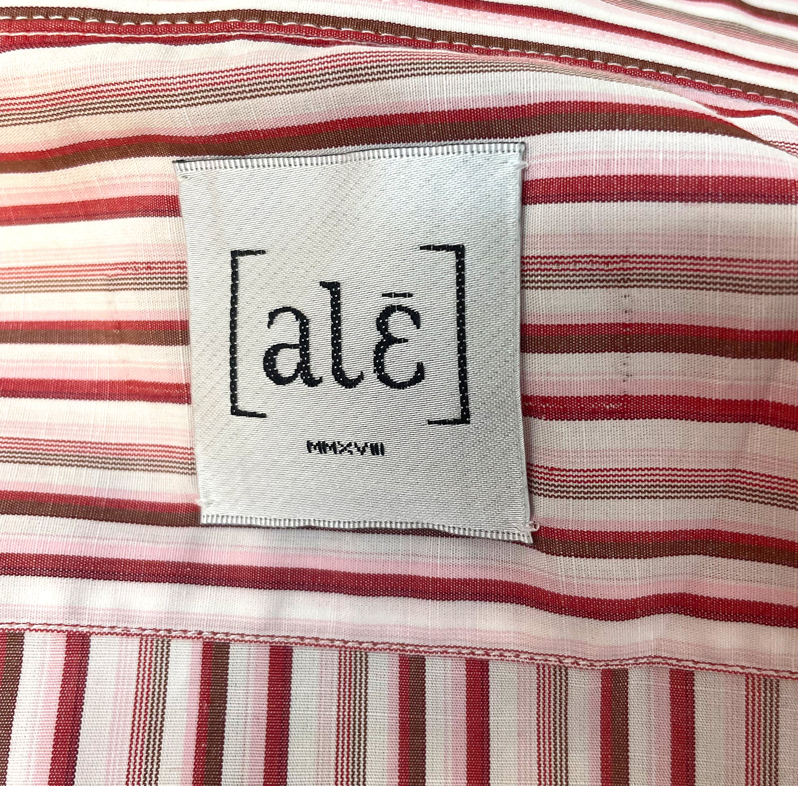 ALE PARIS ALE PARIS - Red And Pink Shirt Dress - ALE PARIS Luxury Vintage