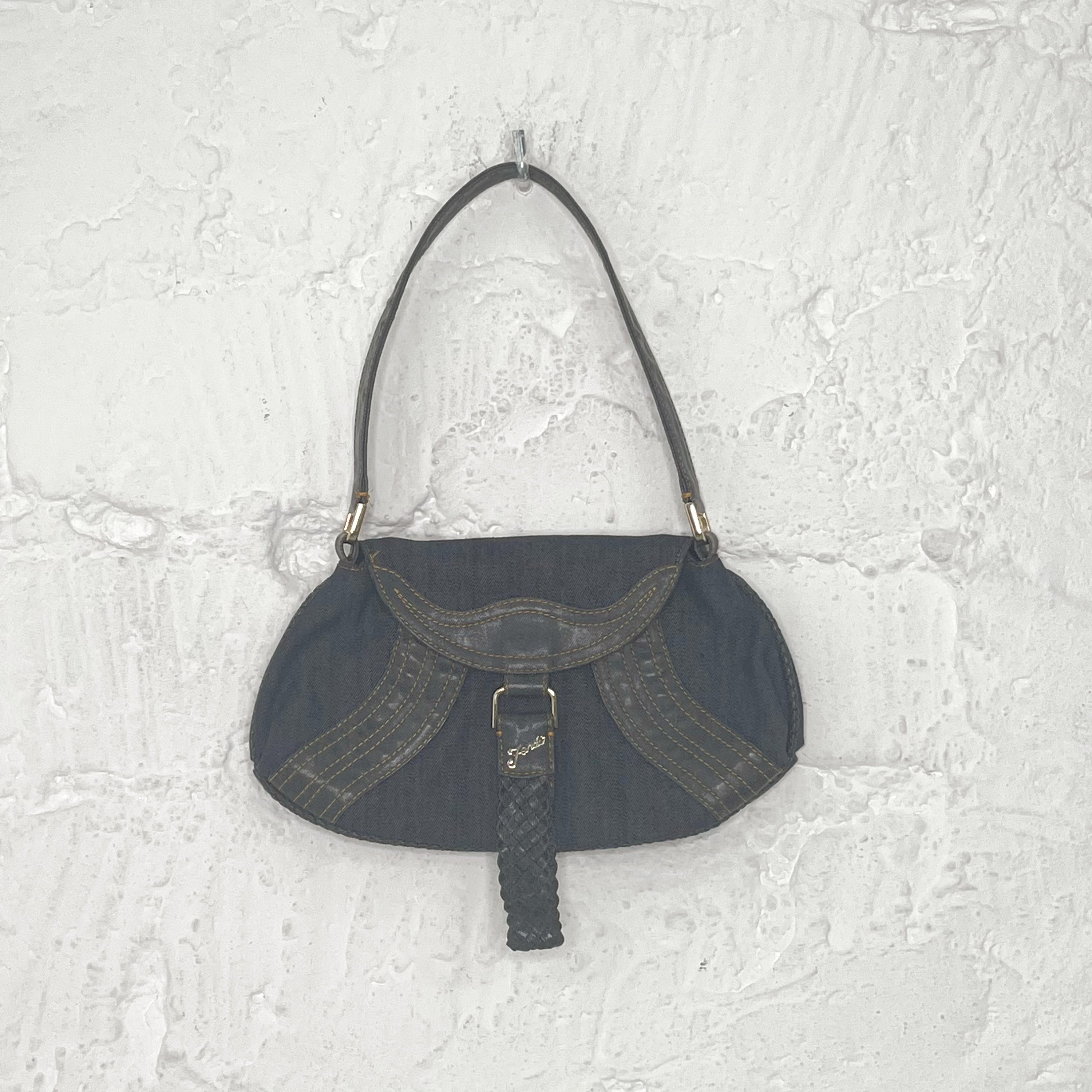 FENDI FENDI - Spy Denim Bag - ALE PARIS Luxury Vintage