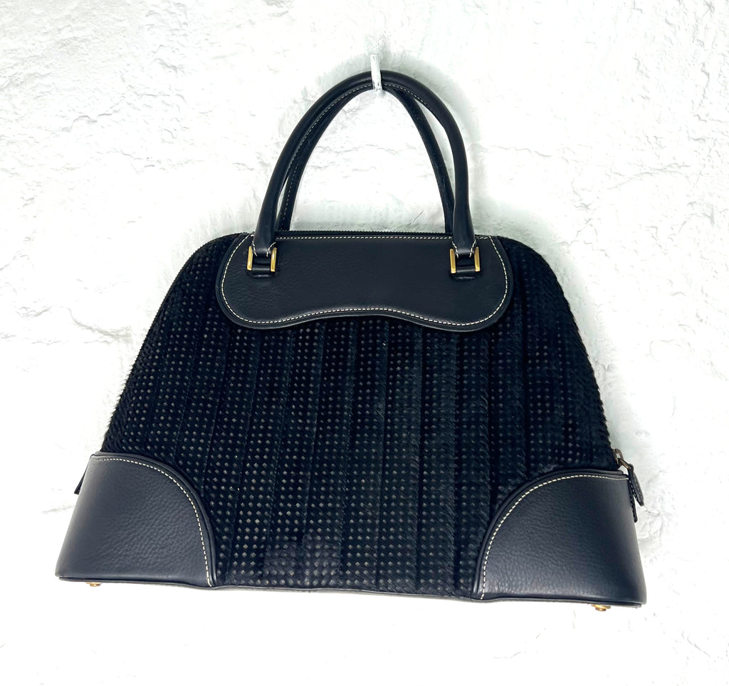 CHRISTIAN DIOR CHRISTIAN DIOR - Black Leather Cadillac - ALE PARIS Luxury Vintage