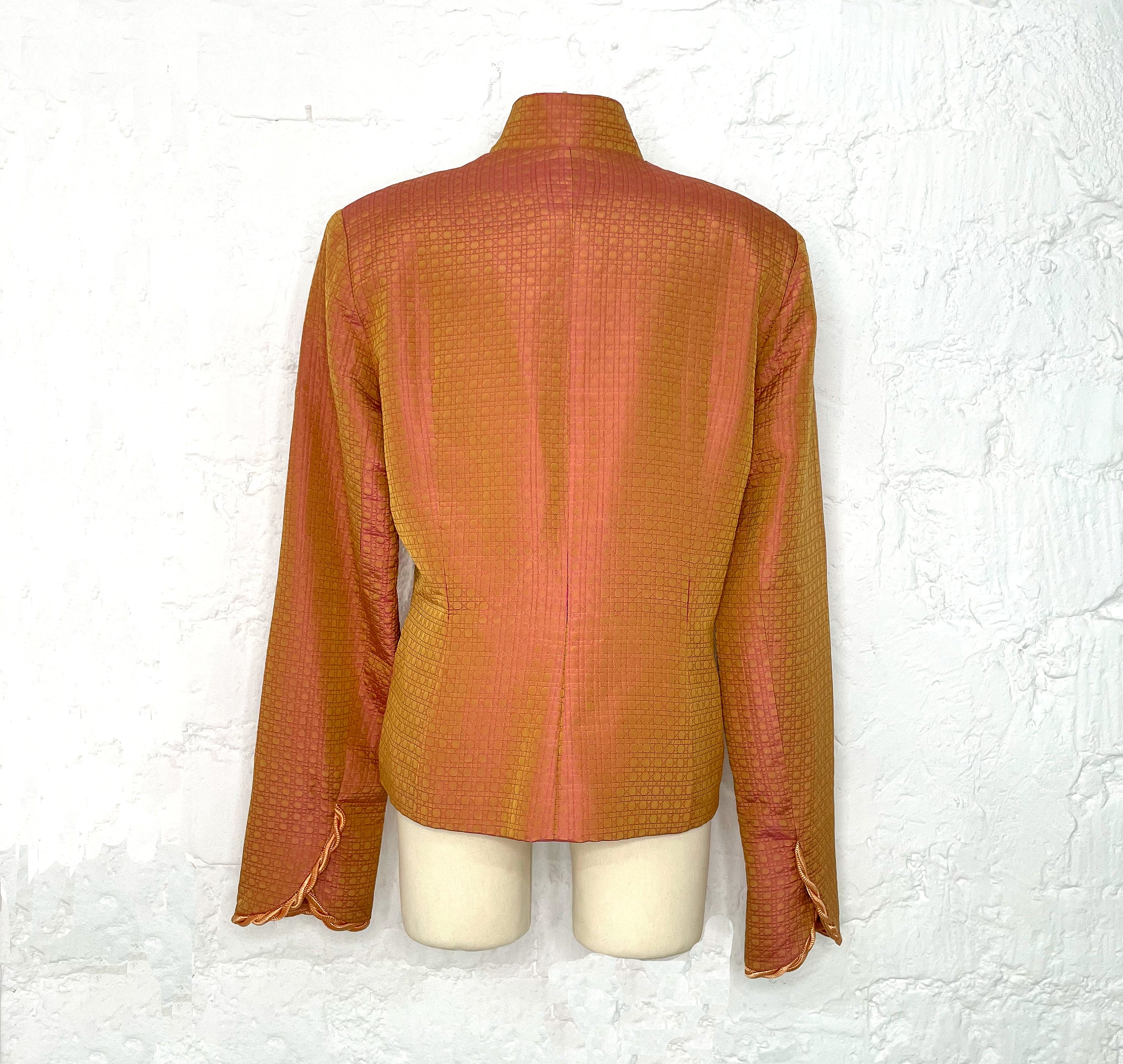 CHRISTIAN DIOR CHRISTIAN DIOR - Orange Silk Set - ALE PARIS Luxury Vintage