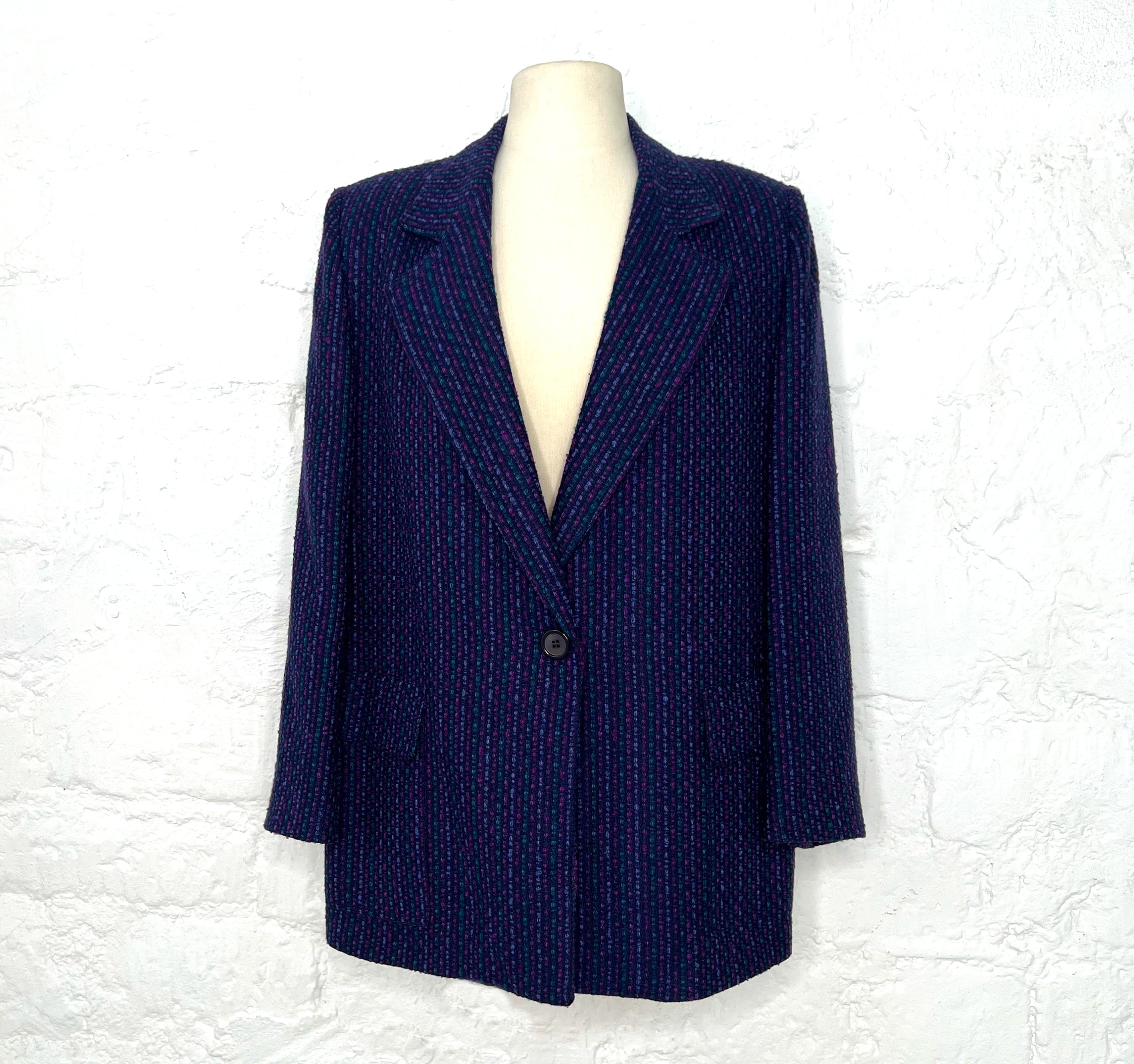 CHRISTIAN DIOR CHRISTIAN DIOR - Colorful Tweed Blazer - ALE PARIS Luxury Vintage