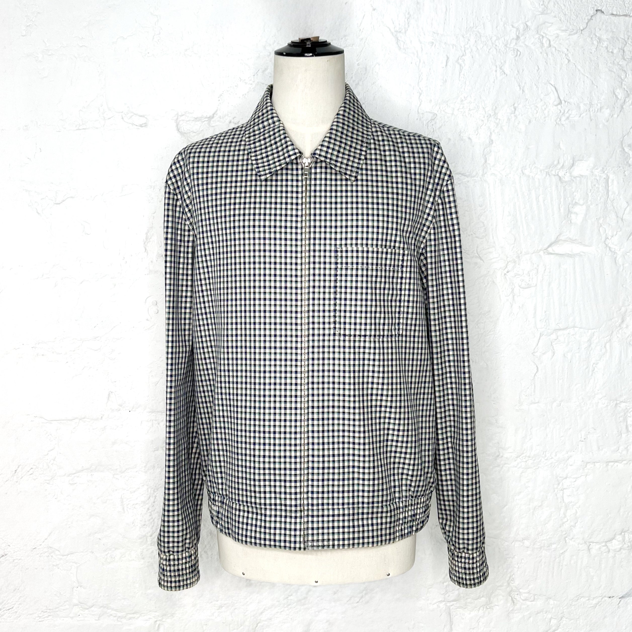 KENZO - Light blue vichy pattern set - ALE PARIS Luxury Vintage