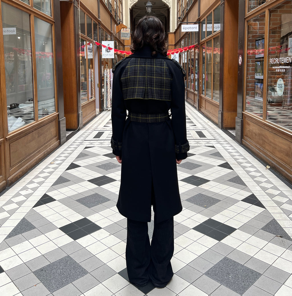 ALE MMVIII x Dashing Tweeds ALE - Mmviii X Dashing Tweeds Cashmere Coat - ALE PARIS Luxury Vintage