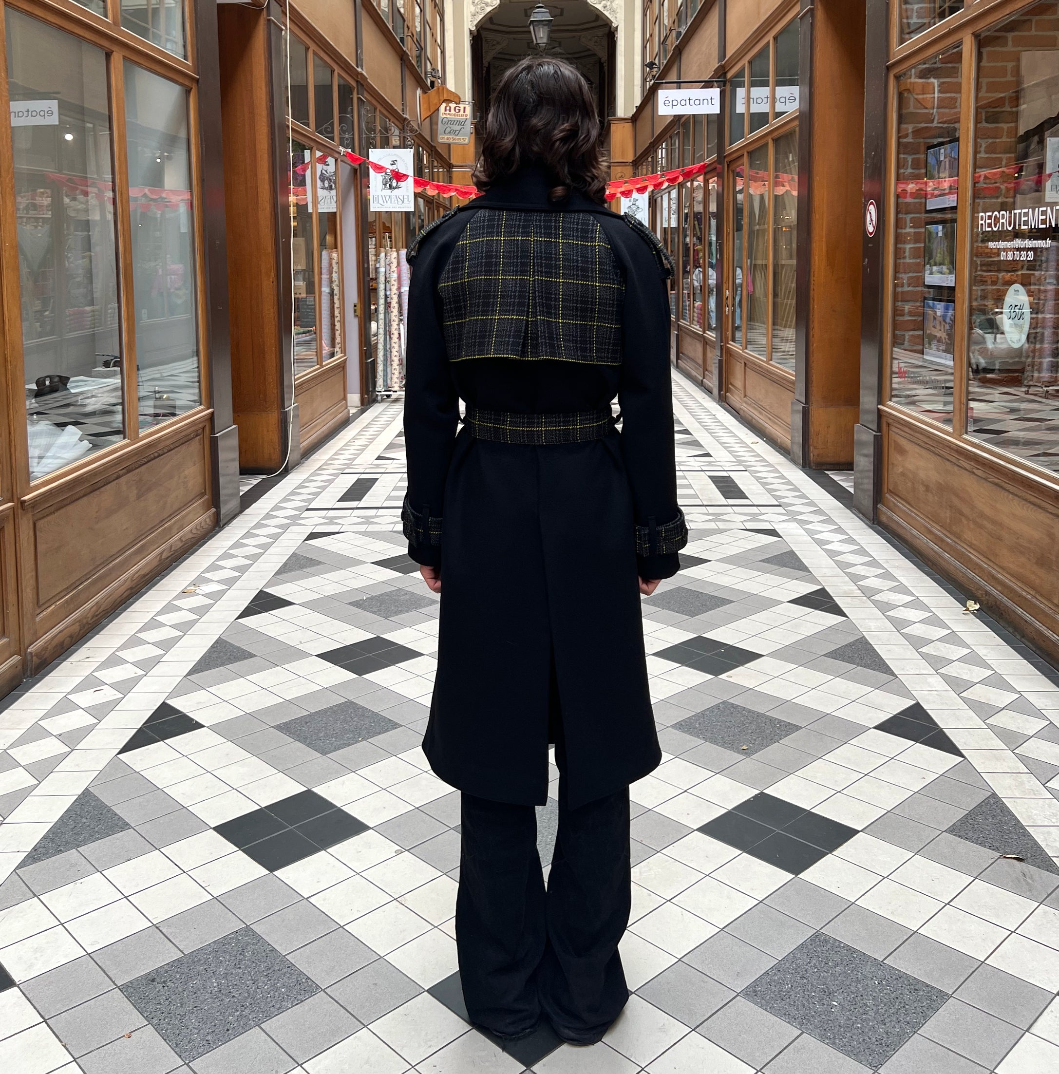 ALE MMVIII x Dashing Tweeds ALE - Mmviii X Dashing Tweeds Cashmere Coat - ALE PARIS Luxury Vintage