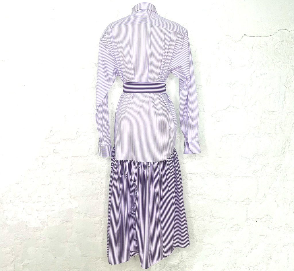ALE PARIS ALE PARIS - Purple Shirt Dress - ALE PARIS Luxury Vintage