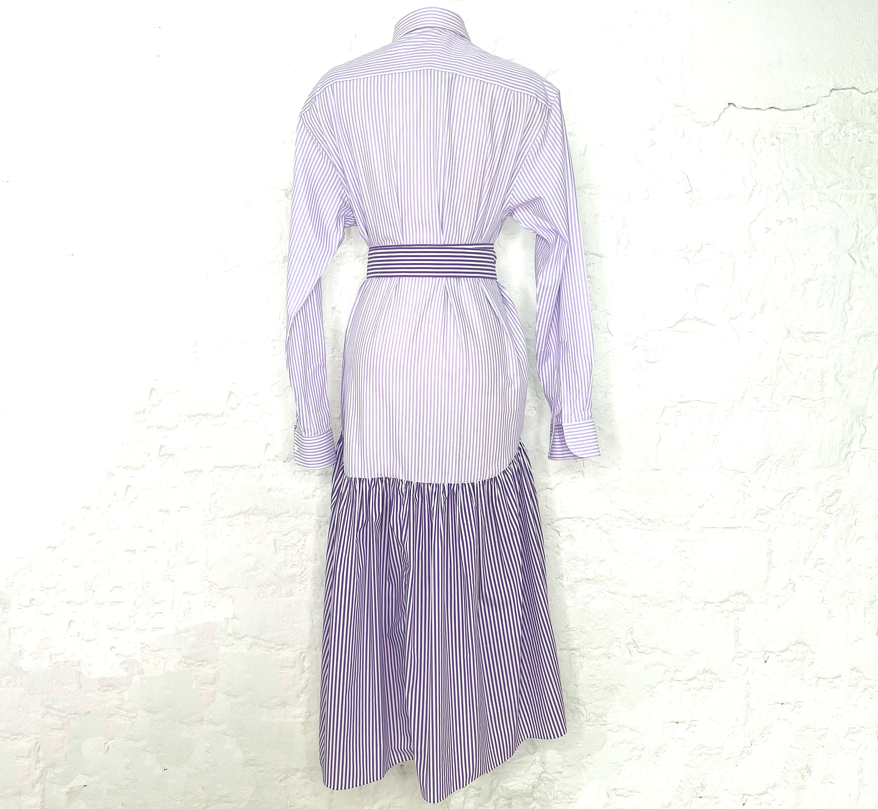ALE PARIS ALE PARIS - Purple Shirt Dress - ALE PARIS Luxury Vintage