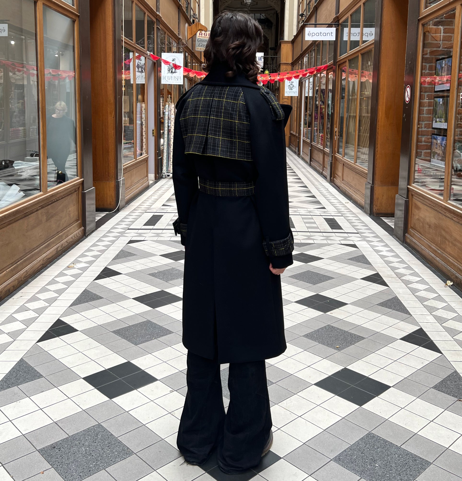 ALE MMVIII x Dashing Tweeds ALE - Mmviii X Dashing Tweeds Cashmere Coat - ALE PARIS Luxury Vintage