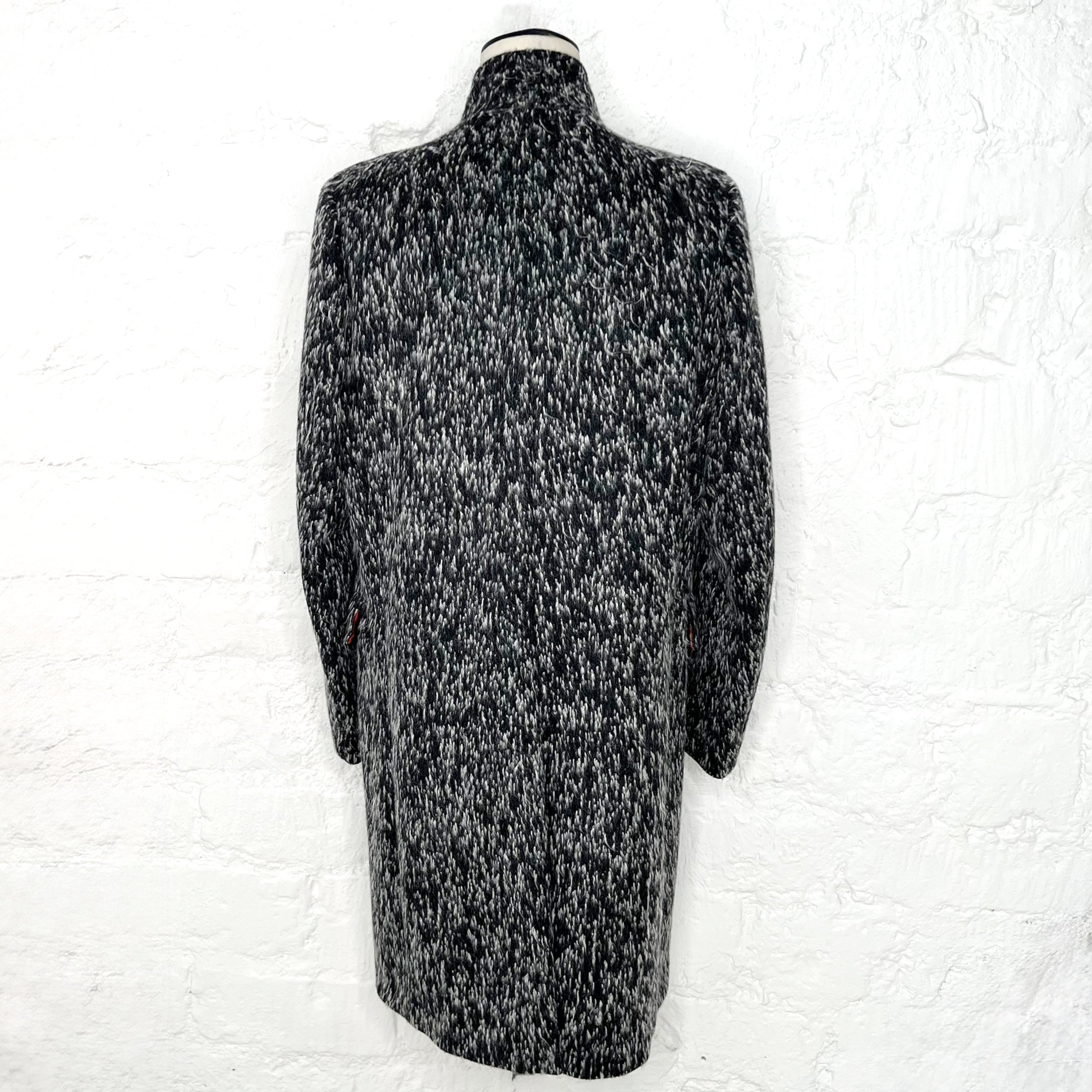 Paul Smith PAUL SMITH - Black & white long coat - ALE PARIS Luxury Vintage